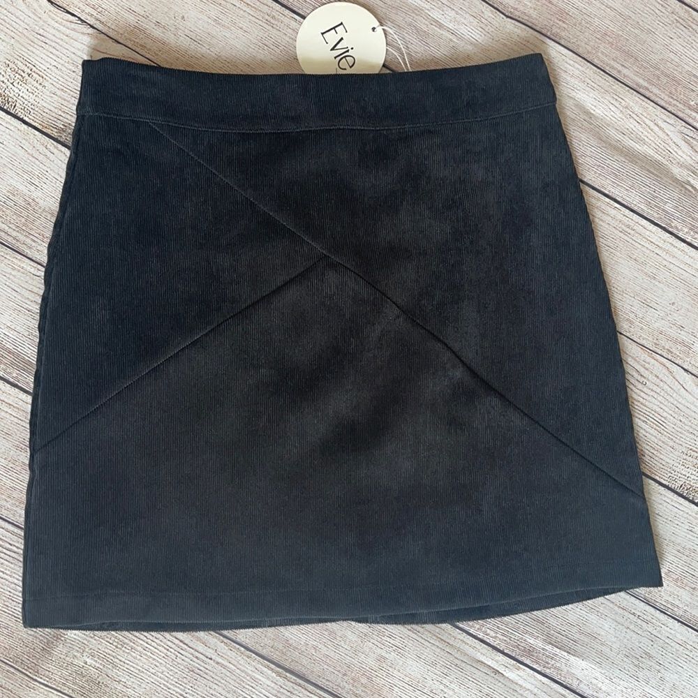 Corduroy Mini Skirt